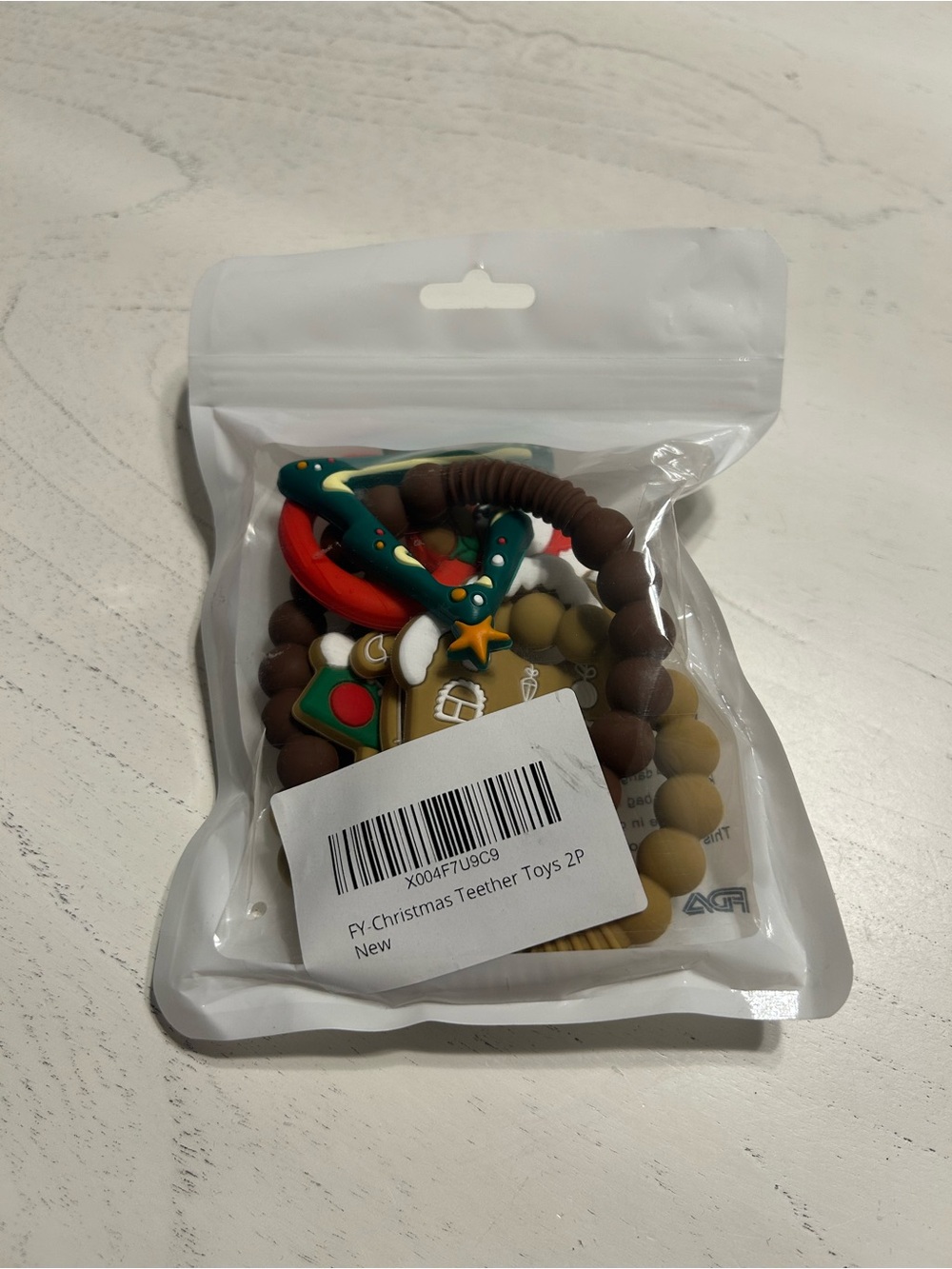 Brand new Christmas teether toys